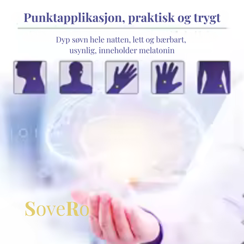 Sovero Nattplaster - Naturlig vei til bedre søvn