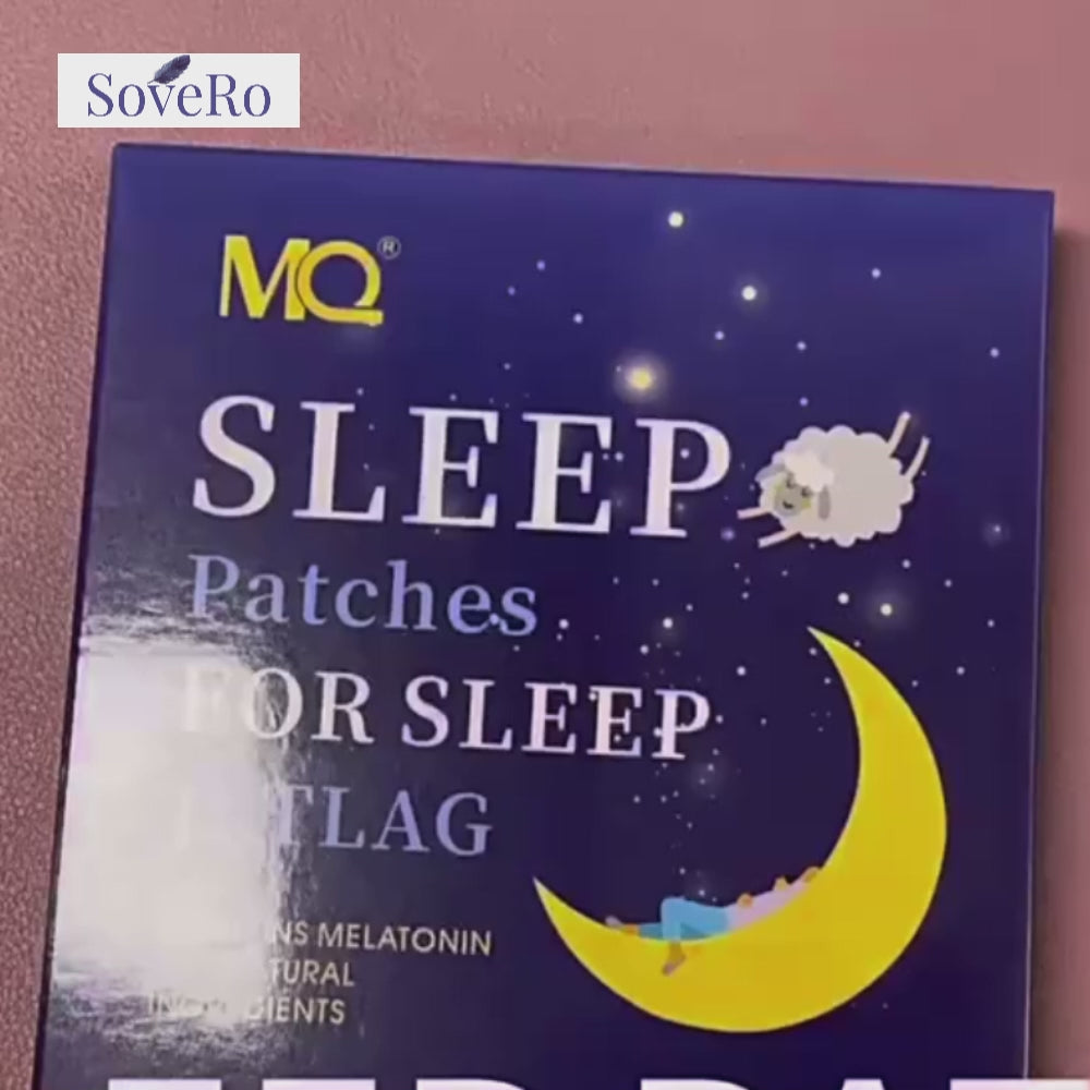 Sovero Nattplaster - Naturlig vei til bedre søvn